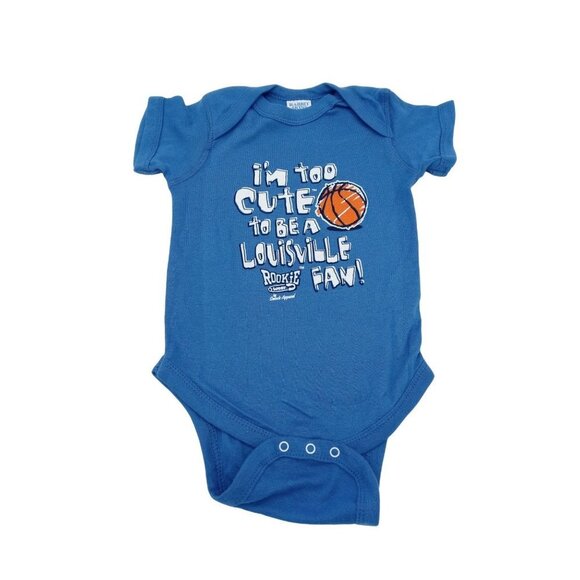 Rabbit Skins Kentucky Wildcats Baby One Piece Bodysuit Blue Size 12 Months - Picture 1 of 5